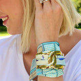 Sedgefield Blue Scarf Bracelet