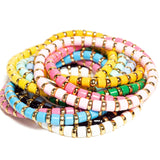 Dream in Color Enamel Bracelets