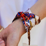 Sedgefield Orange Scarf Bracelet