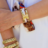 Sedgefield Orange Scarf Bracelet