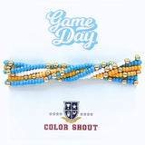 Game Day Team Colors: Set of 6 Stretch Bracelets