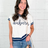Auburn Varsity Sleeveless Sweater Stewart Simmons