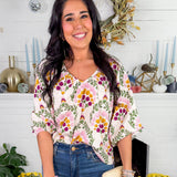 Beatrice Cream Botanique Top Doubel A the Label