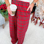 Beckett Red Plaid Lounge Pants