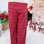 Beckett Red Plaid Lounge Pants