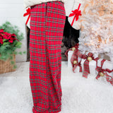 Beckett Red Plaid Lounge Pants