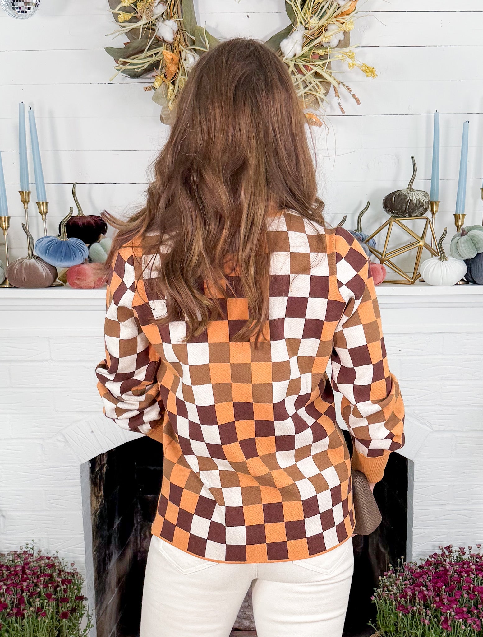 Cameron Tweed Turtleneck Sweater Emily Mccarthy