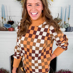 Cameron Tweed Turtleneck Sweater Emily Mccarthy
