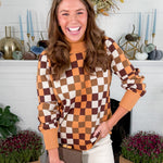 Cameron Tweed Turtleneck Sweater Emily Mccarthy