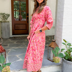 Carter Grandeur Cherry Maxi Dress Elizabeth James the Label