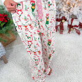 Celebration Ivory Boxer Sleep Pants Shiraleah