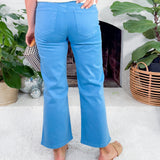 Charlotte Bahamas Blue High Rise Jean KUT