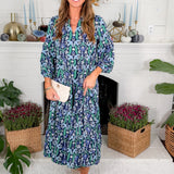Christina Navy Gossamer Wings Maxi Dress Mary Square