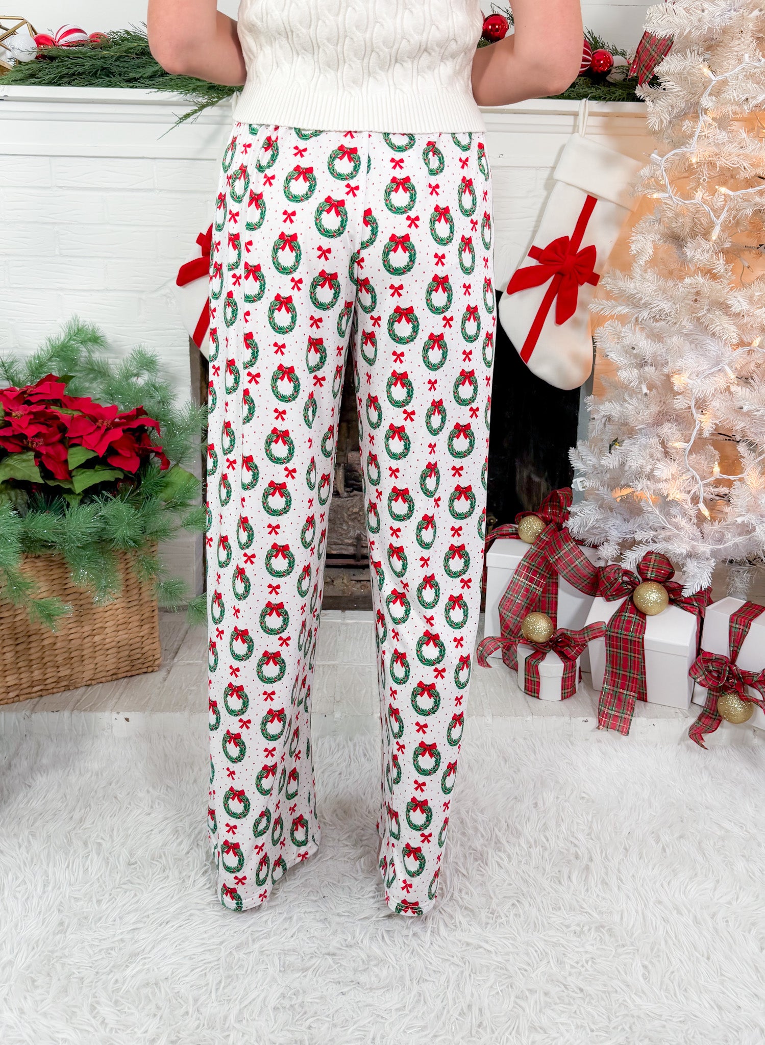 Clara Wreath Sleep Pants The Royal Standard