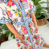 Collins Ivory Ginger Jars Maxi Dress Elizabeth James the Label