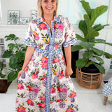 Collins Ivory Ginger Jars Maxi Dress Elizabeth James the Label