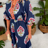 Colton Midnight Mix Maxi Dress Umgee
