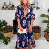 Colton Midnight Mix Maxi Dress Umgee