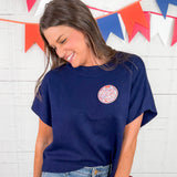 Cumberland Navy Sleeveless Sweater PINCH