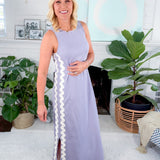 Dawn Purple Heather Maxi Dress Prosperina