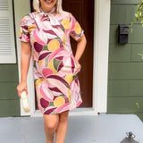 Dennis Light Pink Deepa Mini Dress Molly Bracken