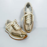 Dolce Vita Gold Mesh Sneaker