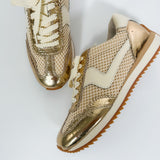 Dolce Vita Gold Mesh Sneaker