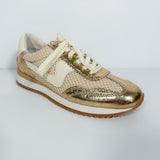 Dolce Vita Gold Mesh Sneaker
