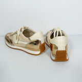Dolce Vita Gold Mesh Sneaker