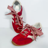 Dolce Vita Limit Crimson Nylon Sneakers