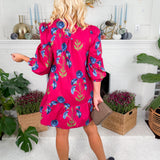 Drew Berry Mini Dress Umgee