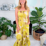 Fiorella Pistachio Maxi Dress SOFIA
