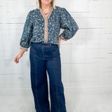 Gerhart Front Seam Dark Denim Jeans Fate