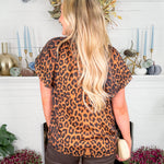 Gladys Cheetah Top THML