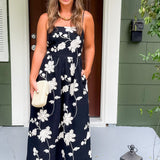Gracie Black Embroidered Midi Dress Lucy Paris