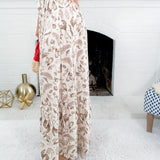 Hamilton Brown Porcelain Maxi Skirt Elan