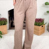 Hastings Taupe Wideleg Knit Pants BOBI