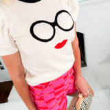 Iconic Iris Cashmere Sweater Emily Mccarthy