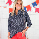 Iris Watercolor Tiger Top Sincerely Ours