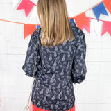 Iris Watercolor Tiger Top Sincerely Ours