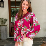 Janelle Plum Center Stage Top Mary Square