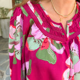 Janelle Plum Center Stage Top Mary Square