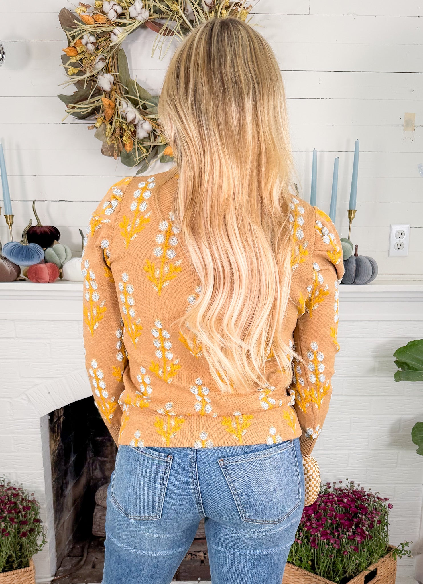 Julia Bluebonnet Sweater Emily Mccarthy