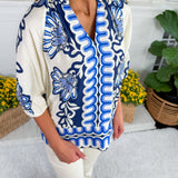 Looper Mallorca Blues Top THML
