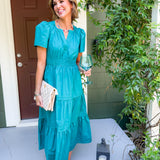 Molly Emerald Green Maxi Dress Molly Bracken