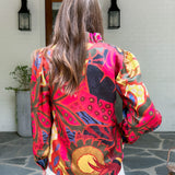 Phoebe Jungle Floral Top Alden Adair