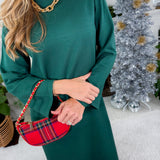 Plato Pine Maxi Sweater Dress Entro