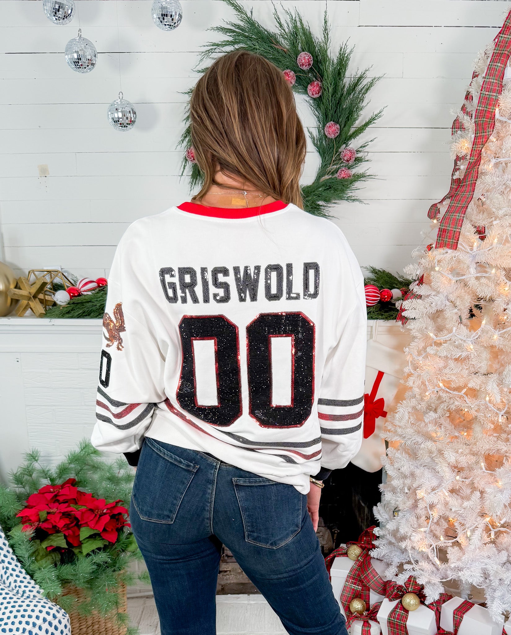 Queen of Sparkles Clark Griswold Jersey Sweatshirt