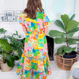 Rachel Van Gogh Maxi Dress Alden Adair