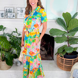 Rachel Van Gogh Maxi Dress Alden Adair